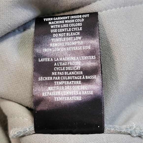 Blank NYC Sage Green Shacket Button Up Shirt Jacket Size XL Fleece Teddy Top - Picture 5 of 7